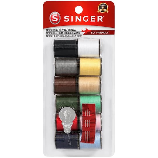 SINGER&#xAE; Light &#x26; Dark Shades Hand Sewing Thread Kit